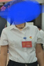 浪莎白衬衫短袖女夏季薄款宽松通勤职业西装衬衫女装气质正装白色衬衣 实拍图