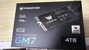 宏碁掠夺者（PREDATOR）4TB SSD固态硬盘 M.2接口(NVMe协议) GM7系列｜NVMe PCIe 4.0读速7400MB/s  AI电脑存储配件 实拍图