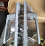 虎顿（HOTUN）卫生间门锁通用型无钥匙家用洗手间厕所门浴室铝合金门锁L11银色 实拍图