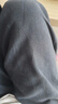 优衣库麻混纺舒适长裤/常规款女装/休闲裤26春夏新款482246 09 黑色 S 实拍图