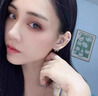 芯奢S999足银耳环女士2026新款养耳洞素圈耳圈耳钉纯银设计高级感耳饰 足银10MM【2只装】 实拍图