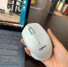 罗技（Logitech）M330 静音鼠标 无线鼠标 办公鼠标 右手鼠标 蓝色 带无线2.4G接收器 实拍图