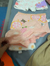 北极绒4条装儿童内裤女童发育期纯棉女孩学生10A抑菌平角短裤宝宝中大童 实拍图