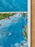 3D凹凸立体中国地形图+世界地形图套装（尺寸1.06m×0.74m）学生地图政务用图办公室书房装饰（套装共2册） 实拍图