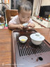 忆壶茶茶盘茶台2026年新款高端茶具托盘小型一人竹质家用带储排水干泡台 实拍图