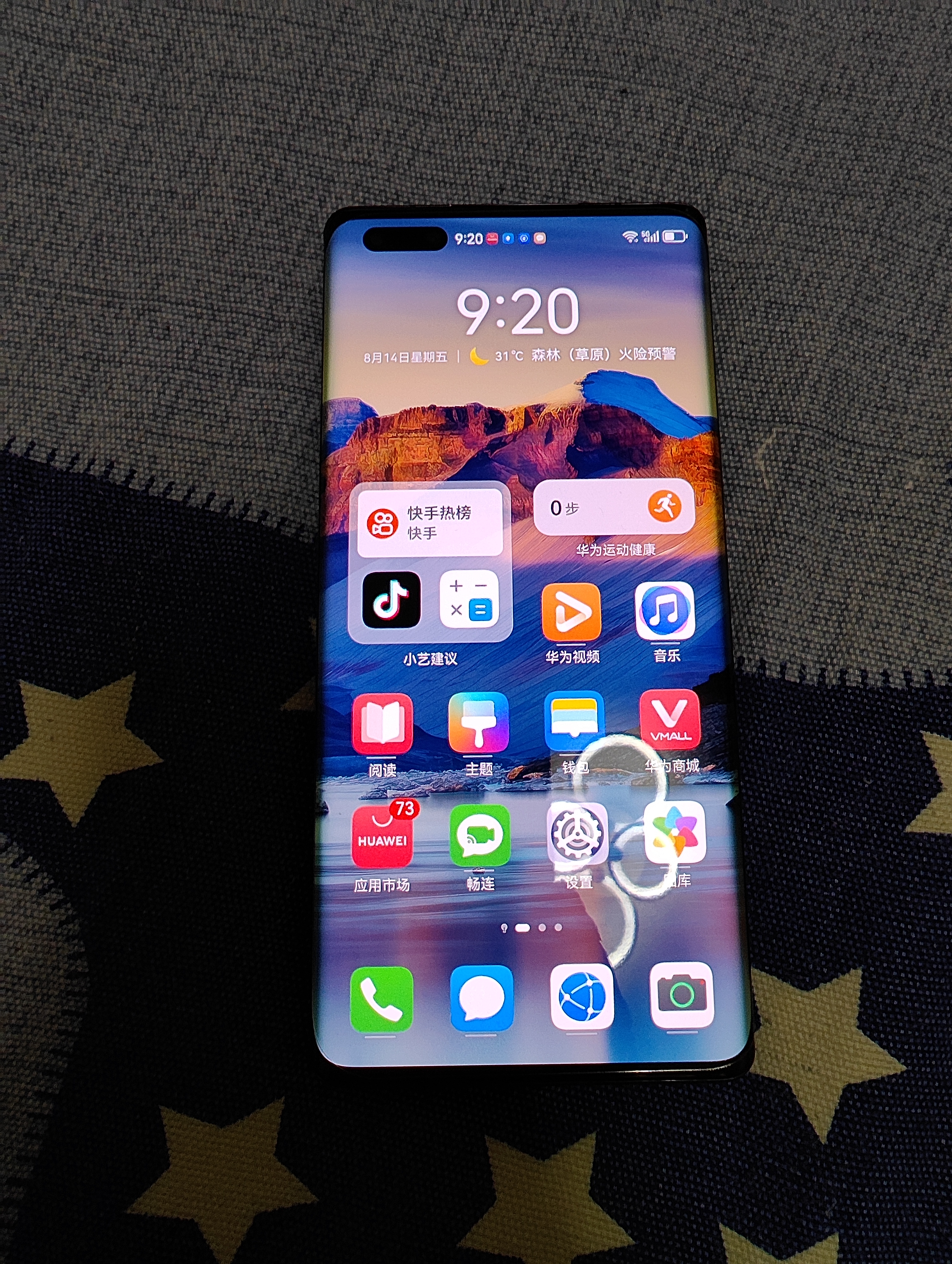 华为 HUAWEI Mate 40/mate40 pro  支持鸿蒙 5G全网通 二手手机 Mate40 Pro 夏日胡杨(赠3C认证快充 ) 8+256G 5G版(电池效率100%) 99新 实拍图