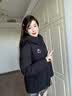 鸭鸭（YAYA）冰壳羽绒服女2026秋冬新款外套保暖男女短款三防加厚抗静电面包服 米白色 M 【建议110-130斤】 实拍图