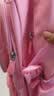 靓宝宝库洛米三到六女孩小学生减负护脊大容量一年级二女童轻便儿童书包 小号粉色+补习袋(适合1-2年级) 实拍图