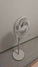 美的（Midea）【加大网罩】七叶轻音柔风电风扇/家用省电落地扇/小型台式电扇/广角摇头大风力宿舍风扇 SAE35CA1 实拍图