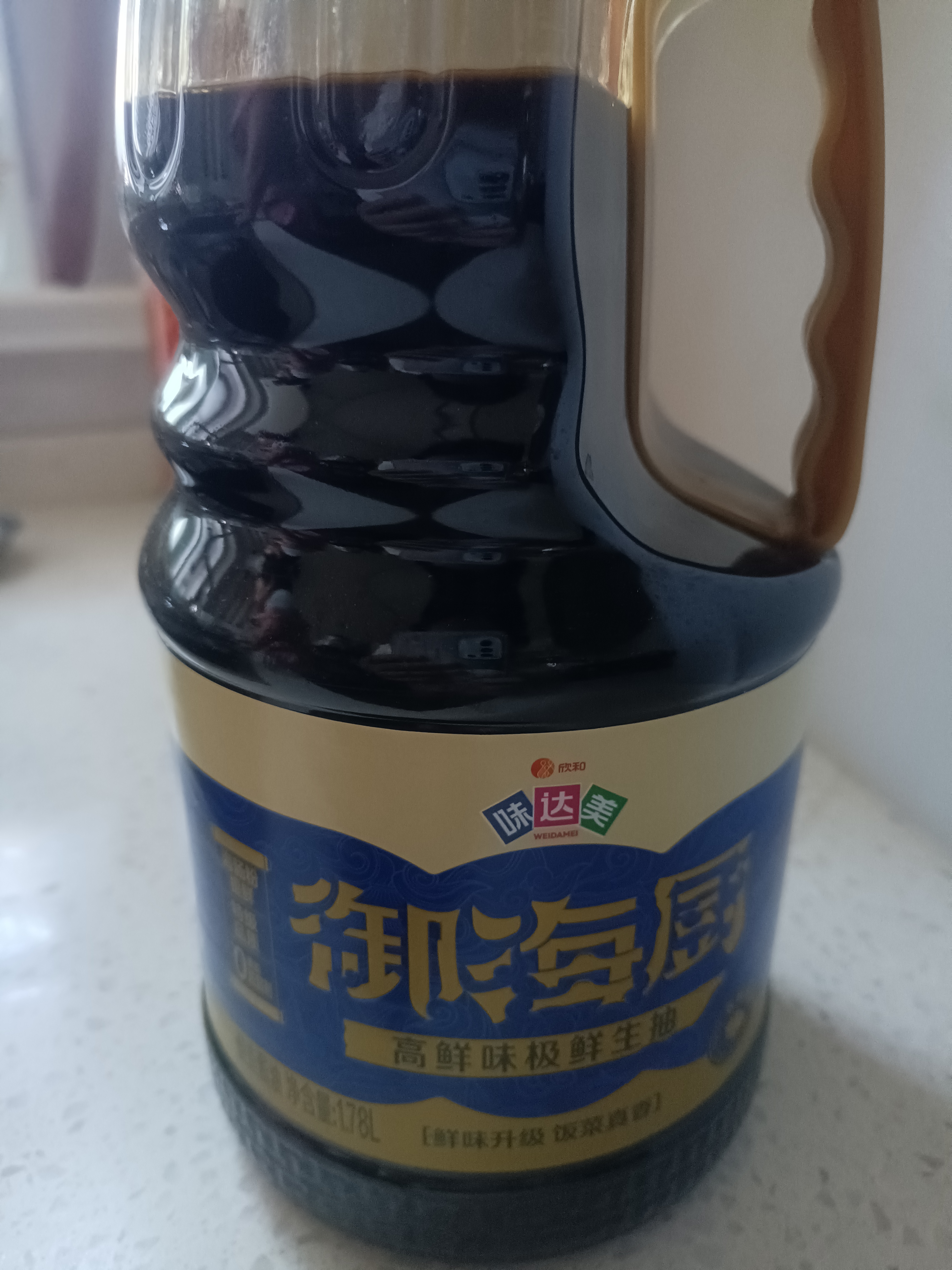 欣和味达美御海厨高鲜味极鲜生抽1.78L（约2kg）【特级酱油】提鲜调味 实拍图
