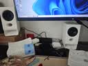 漫步者R18T台式学生桌面电脑多媒体音响大音量迷你小音箱家用礼物木质音响台式桌面游戏升级R20音箱 【有线领夹麦+氛围灯】r20新品白色 实拍图