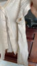 babylove婴儿短袖连体衣夏季薄款衣服彩棉提花透气哈衣爬服新生儿宝宝夏装 实拍图