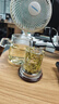 玻璃泡茶杯山峦杯办公水杯防烫隔热茶水分离飘逸杯礼物 透明色-530ml 实拍图