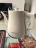 金灶（KAMJOVE） 茶艺专用泡茶烧水壶优雅长嘴电热水壶随手泡开水壶自动断电热水壶煮水壶家用1L 1L T-93（象牙白色） 实拍图