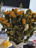爱满云南天然蔷薇干花花束客厅摆设插招财玫瑰干花真花装饰摆件风干烤 霓虹+金色芭比（两束装） 实拍图
