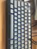 达尔优（dareu）A98专业版98配列无线三模机械游戏键盘RGB客制化Gasket结构8000mA天空轴V3-白烟青侧刻 实拍图