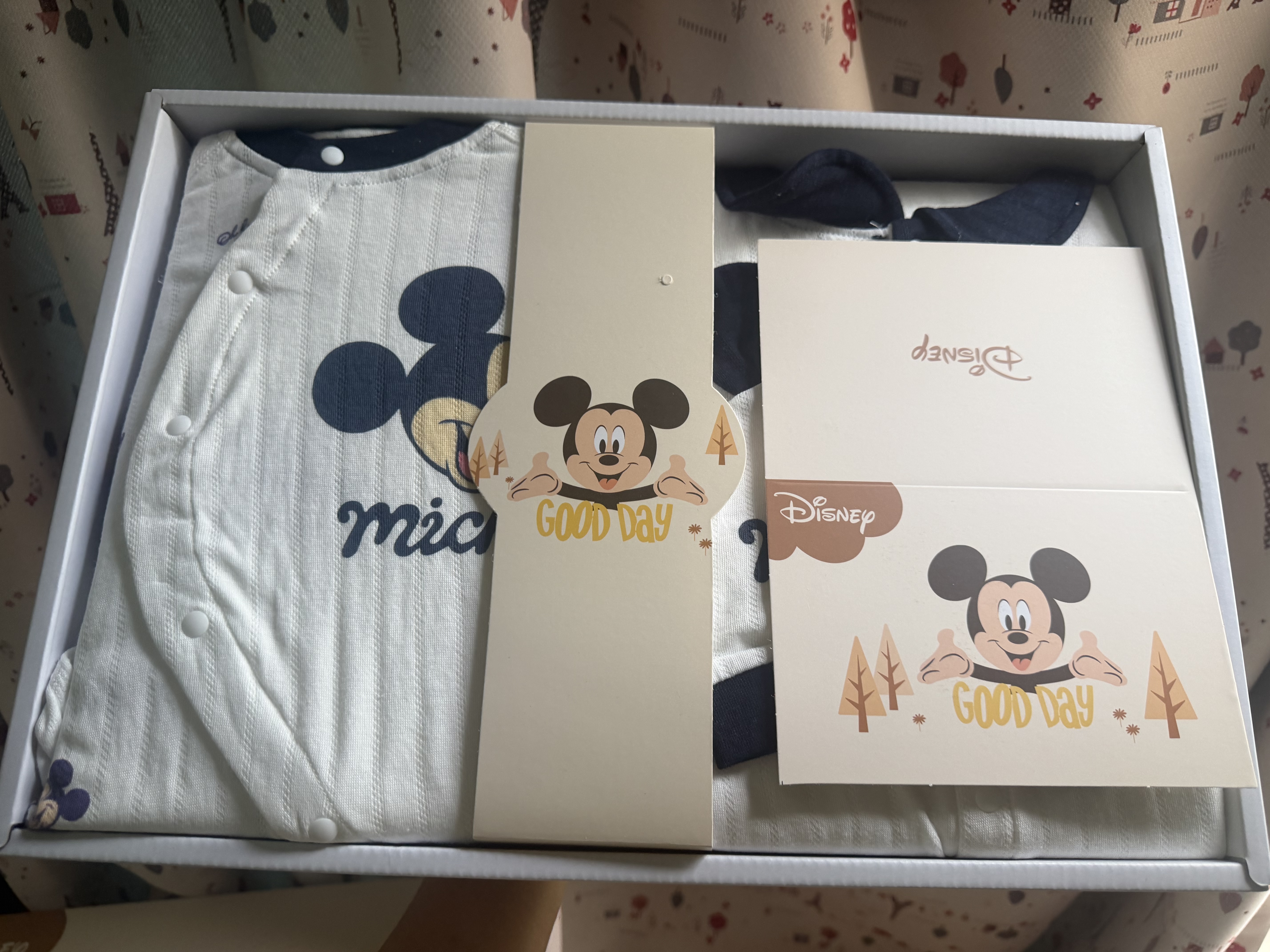 迪士尼（Disney）婴儿衣服0-6个月新生儿礼盒春夏秋冬季男女宝宝满月见面礼待产包 实拍图
