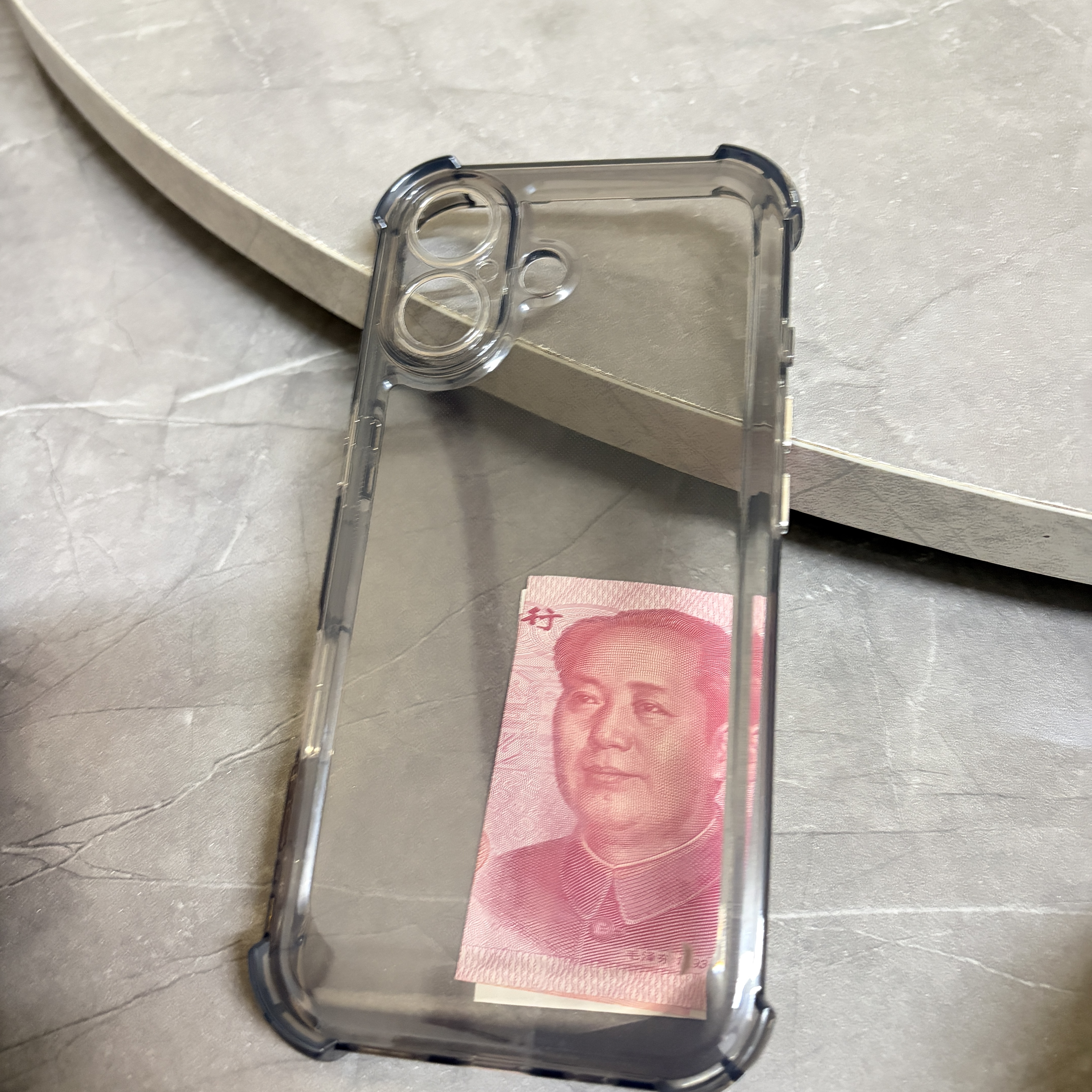 气囊透明手机壳防摔苹果17Promax保护壳加厚16pro新款iphone15全包14防摔13Air软壳12简约11高级 【透黑】超强防摔-四角气囊-硅胶软壳 iPhone 17 实拍图
