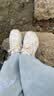 骆驼（CAMEL）【漫游】运动鞋新款女鞋网面透气复古休闲百搭厚底增高慢跑步鞋子 实拍图