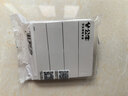 公牛（BULL）开关插座 G12系列 四开单控开关86型大面板开关G12K411 象牙白 实拍图