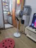 艾美特（AIRMATE）【天鹅MAX】空气循环扇直流变频家用大风力电风扇卧室轻音一级能效负离子净化语音落地扇 SRDI151 实拍图