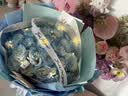 领香鲜花速递香槟玫瑰花束送女友老婆生日礼物全国同城配送 33朵碎冰蓝玫瑰花束—星辰大海 实拍图