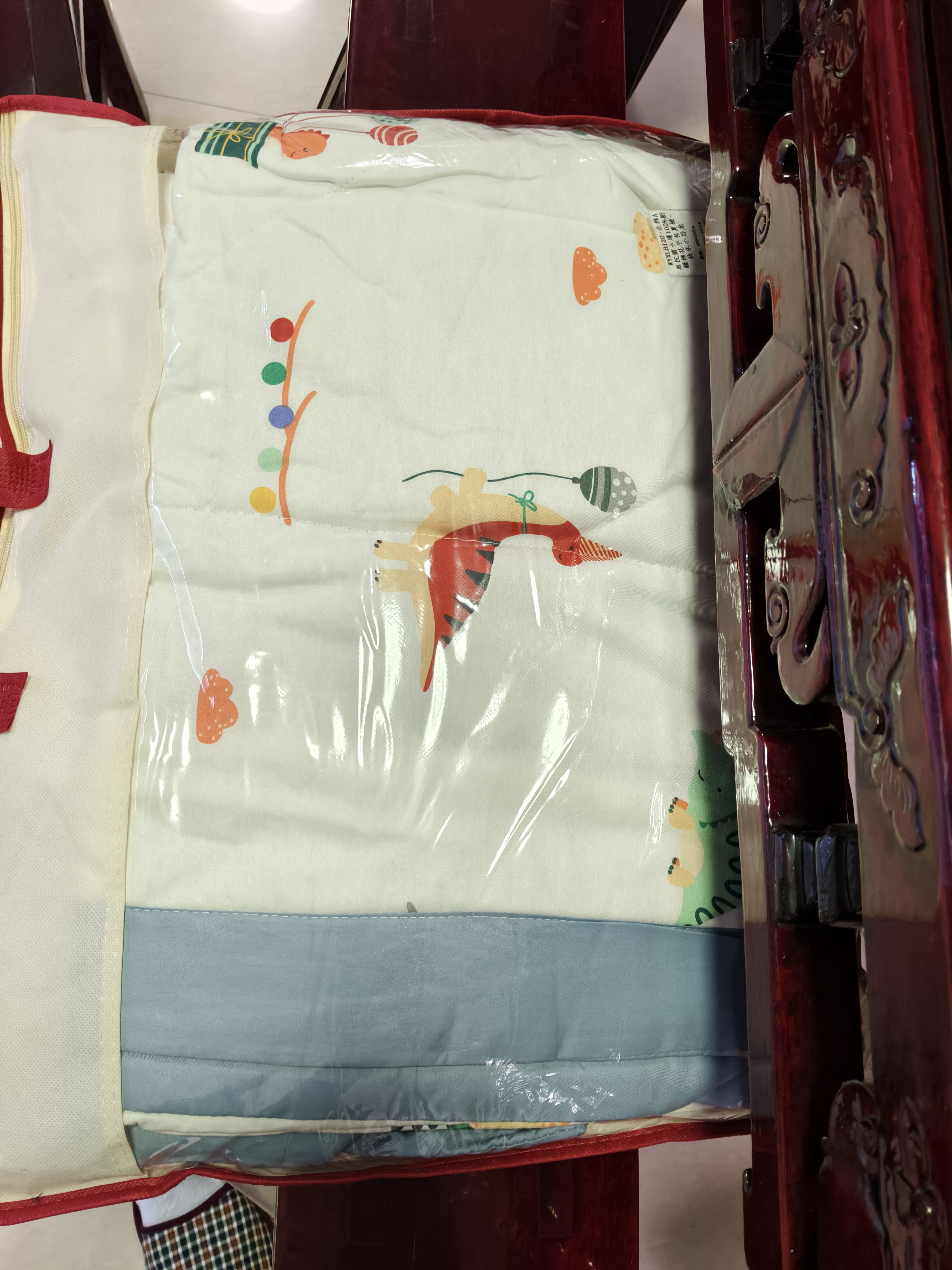 无印良品A类里外全棉棉花夏被 100%新疆棉花被子夏凉空调薄被芯200*230cm 实拍图