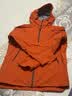 迪卡侬（DECATHLON）硬壳冲锋衣男女春秋登山防风防水单层夹克运动外套MH500欧洲版 霞光橙（男女同款）- 亚洲款 新款上市 加内胆选大一码 M 实拍图