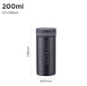 乐扣乐扣（LOCK&LOCK）不锈钢纤巧便携保温杯茶水杯车载商务杯子（200ml）黑色 实拍图