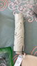 天堂伞 防紫外线晴雨伞三折 便携黑胶遮阳太阳伞晴雨两用 奶酪色 实拍图