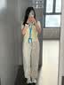 优衣库棉莫代尔混纺POLO领针织衫/短袖女装26春夏新款484607 42 浅黄色 M 实拍图