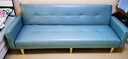 卓芝 布艺沙发床客厅卧室组合家具北欧现代小户型出租房公寓折叠沙发 18号抹茶绿（科技布） 4人位(2米长*宽0.95米)配3抱枕 实拍图