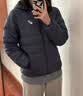 亚瑟士（asics）26年中大童男女衣服冬季新款三防连帽柔软保暖羽绒服 85%绒含量-黑色 170 （充绒量74.6g） 实拍图