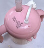 贝亲（Pigeon）儿童牛奶杯1-3岁宝宝喝水喝奶PPSU直饮奶瓶双吸管水杯 粉色330mL 实拍图
