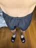 马孔多跑步短裤夏季3英寸7代有内衬速干凉感防晒三口袋运动裤 黑色 男款 XL （男70-75kg/女62-67kg） 实拍图