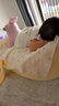babycare防呛奶枕头斜坡枕安抚宝宝防溢奶防吐奶专用枕山茶米44*19CM 实拍图
