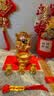 财神爷神像家用陶瓷文财神佛像乔迁店铺开业文财神爷桌面摆件套装 16寸金文财神（带灯套装） 实拍图