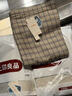 无印良品A类全棉被套单件100%纯棉被罩单人宿舍床品150×200cm慕落灰格 实拍图