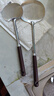 厨师炒菜勺厨房贵州炒勺汤勺蘑菇铲家用厨具铲子清仓冰铲 大号+小号 实拍图