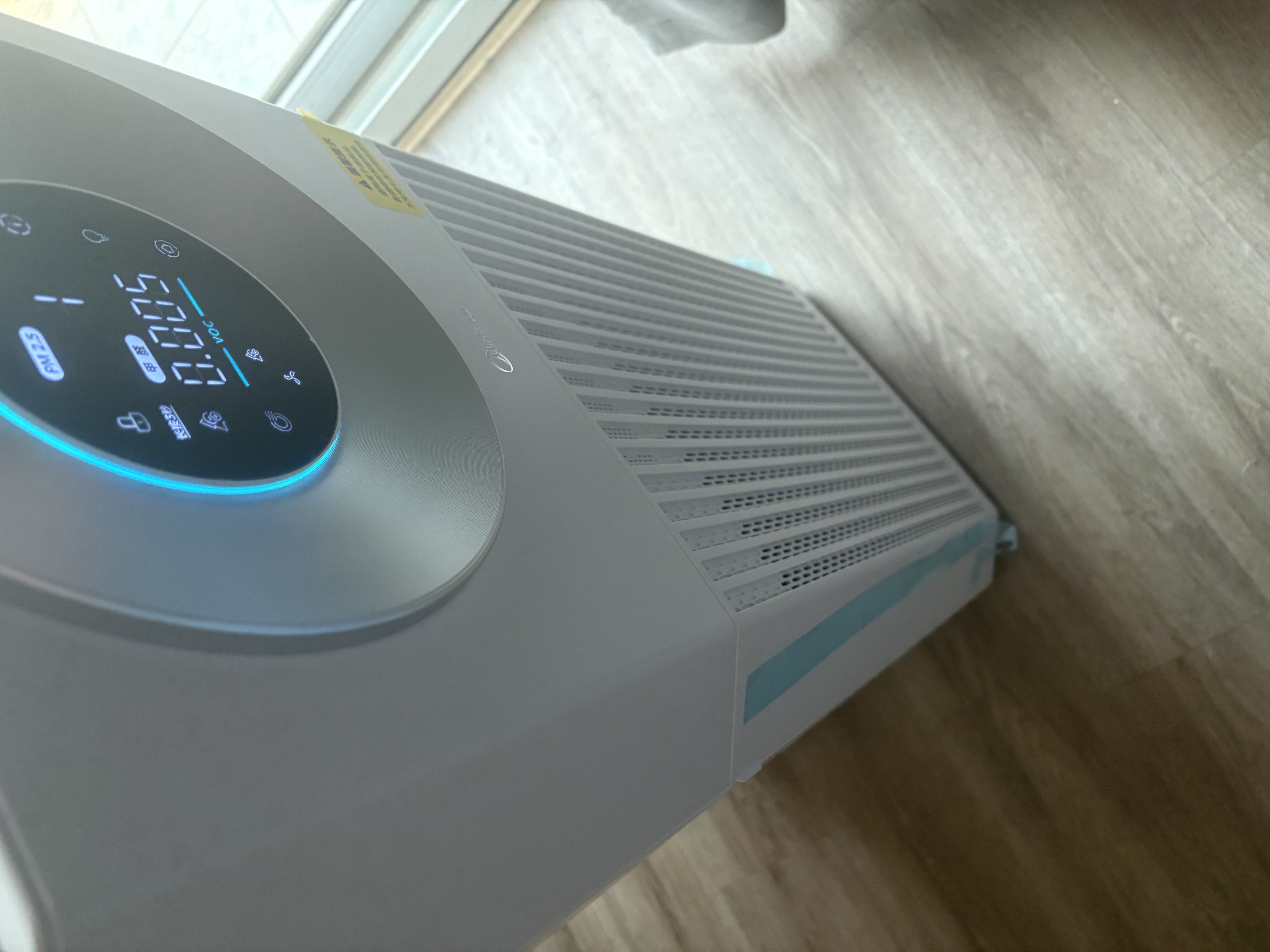 美的（Midea）森林家空气净化器深度分解除甲醛除菌除雾霾异味吸烟宠物净化器过敏源新风机 静音家用大空间 【星澈空气舱】T1000 Lite 实拍图