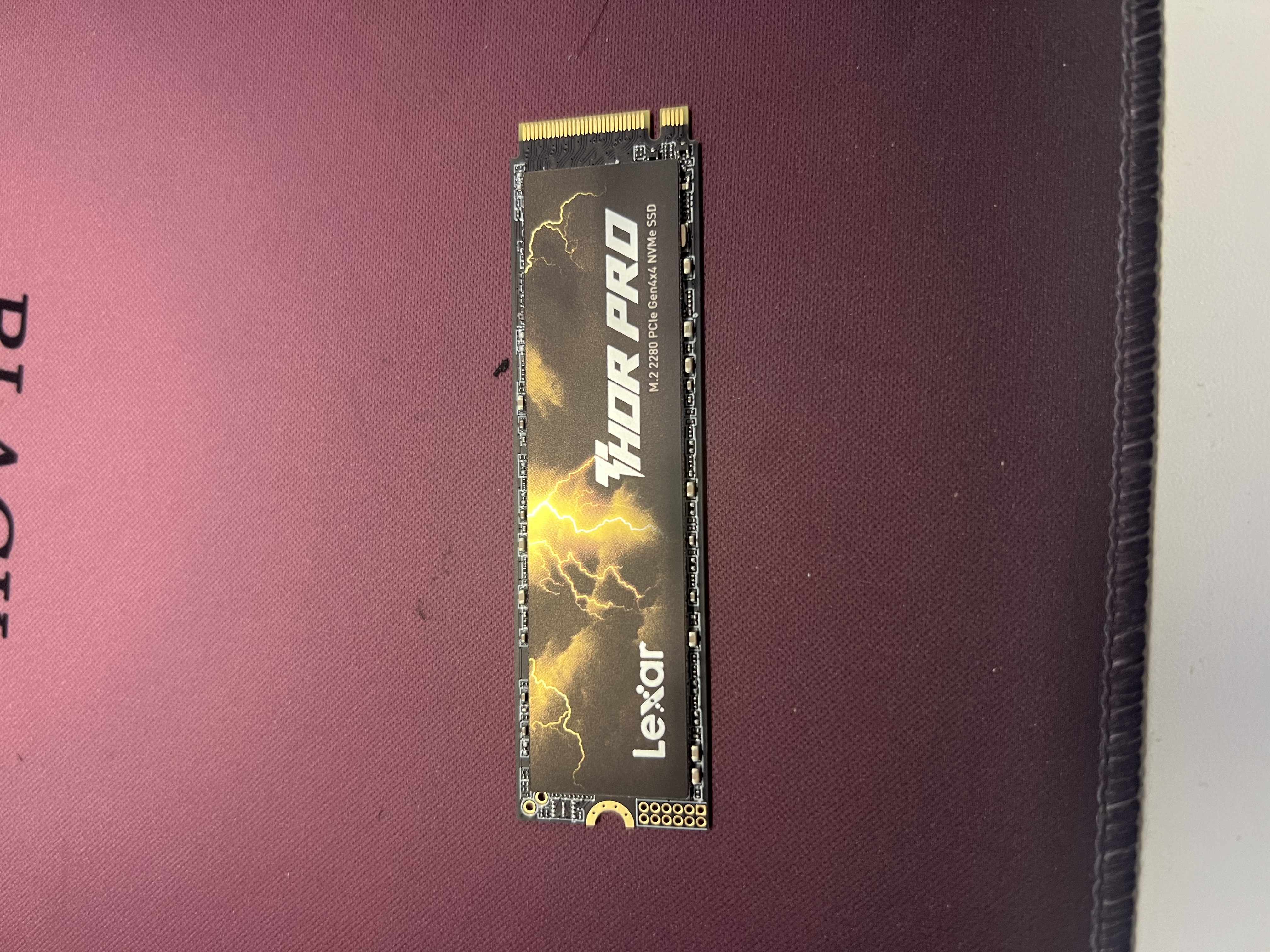 雷克沙（Lexar）THOR PRO 雷神系列 512GB SSD固态硬盘 M.2接口(NVMe协议) PCIe 4.0x4 传输速度5000MB/s 实拍图
