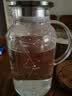 青苹果凉水壶1.95L 高硼硅玻璃耐高温 茶水分离冷水壶 家用冷泡壶泡茶壶 实拍图