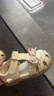 泰兰尼斯夏季女童公主凉鞋蝴蝶结软底单鞋小女孩时尚甜美皮鞋白色25 实拍图