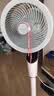 艾美特（AIRMATE）【天鹅MAX】空气循环扇直流变频家用大风力电风扇卧室轻音一级能效负离子净化语音落地扇 SRDI151 实拍图