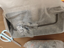馨沛卫生间卡扣花洒置物架托盘淋浴房花洒杆支架太空铝浴室五金置物架 实拍图