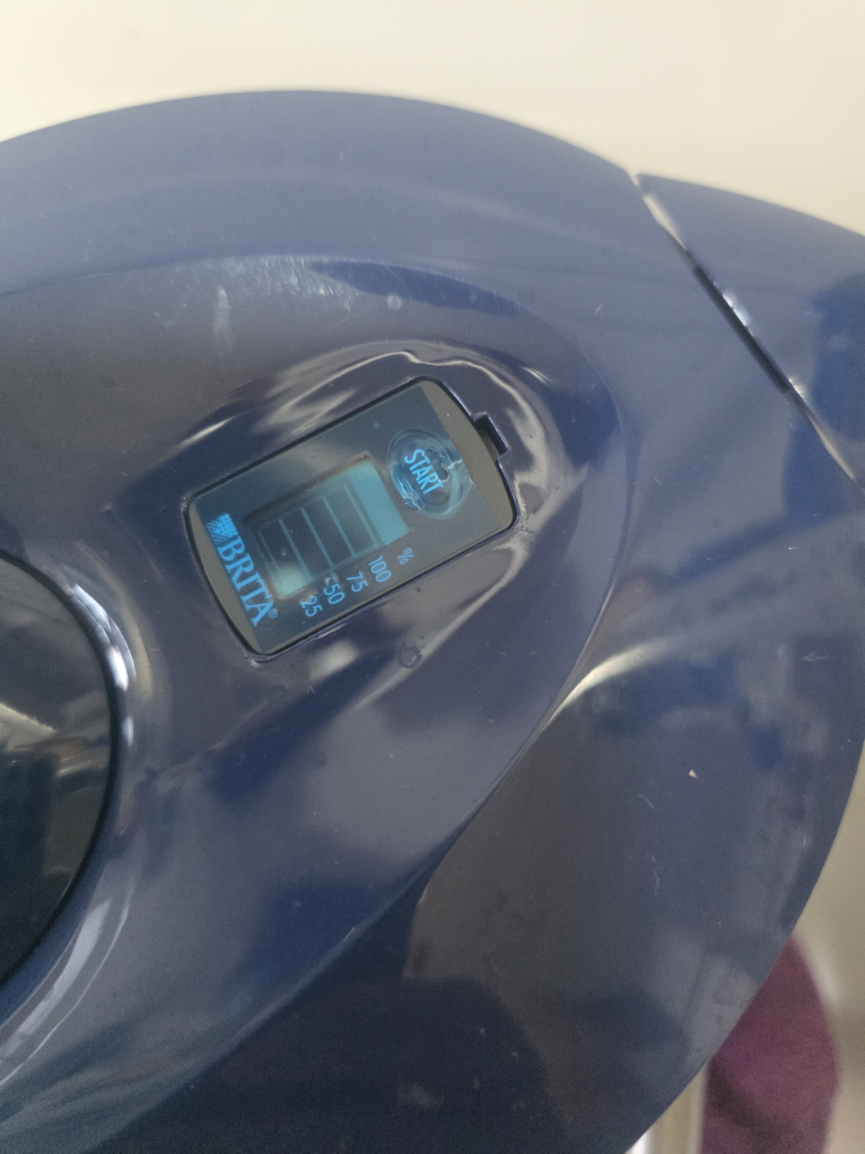 碧然德适配碧然德滤水壶M型3.5L海洋系列壶盖计时器壶嘴三角显示器配件 蓝色盖子【配原厂计时器】 实拍图