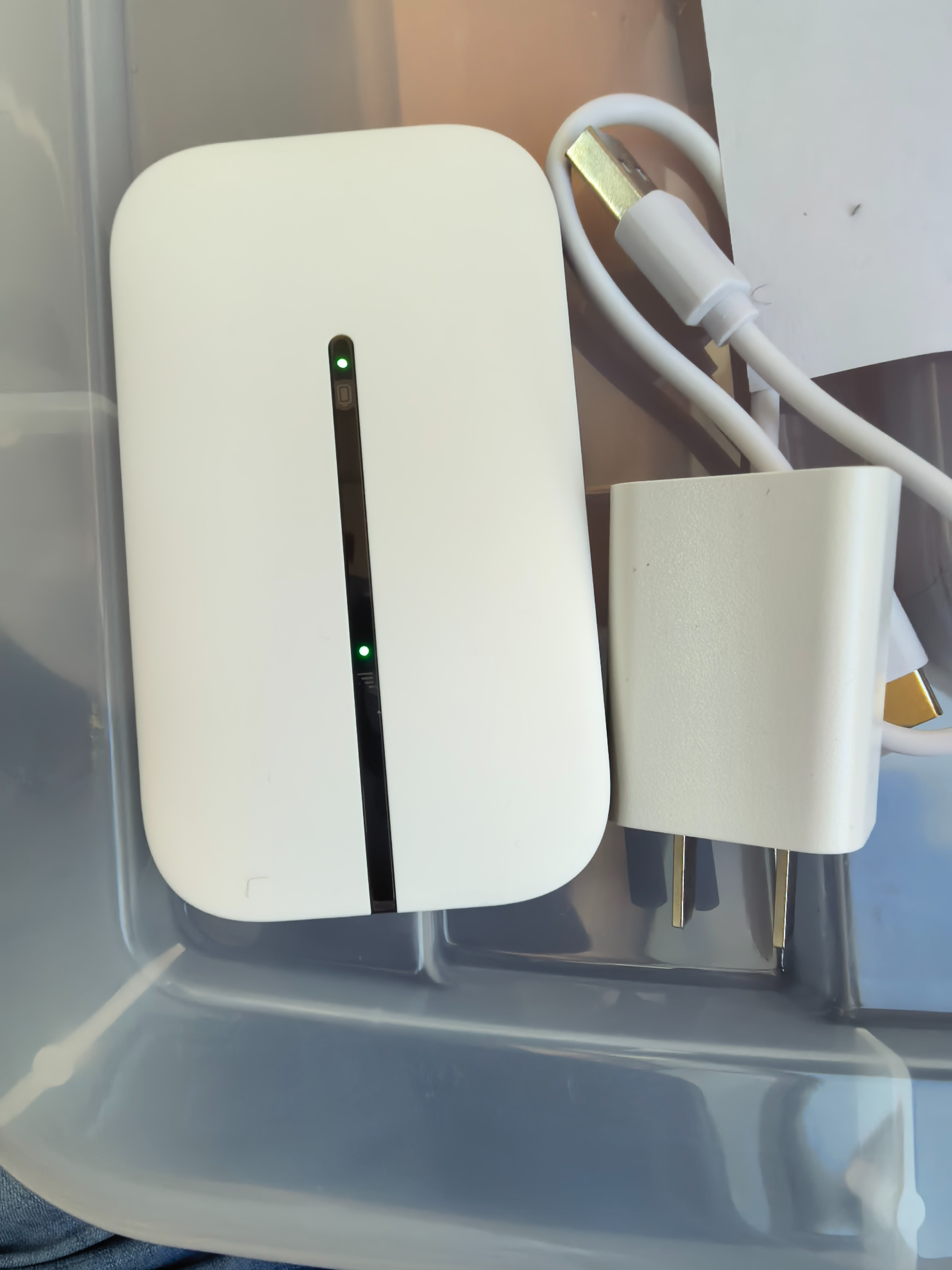 华为鸿蒙智选随身wifi6移动无线随行WiFi3网络4g无线网卡携带无限制三网全国通用流量2026款5G AX15B 升级WiFi6白【三网切换】晒单送备用电池 实拍图
