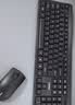 联想（Lenovo）KN210键盘鼠标套装 2.4G无线键鼠套装 全尺寸商务办公  笔记本电脑键盘台式机一体机 黑色 实拍图