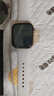 Apple/苹果 Watch S11 智能手表GPS款42毫米玫瑰金色铝金属表壳淡桃粉色运动型表带S/M MEUN4CH/B 实拍图