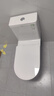 箭牌（ARROW）卫浴家用大冲力喷射虹吸家用防臭防堵节水马桶缓降连体坐便器 【T32】双龙卷漩吸AEB12616 305/300mm 实拍图